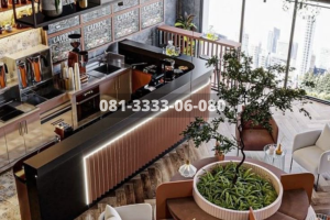 Desain Interior Cafe Kekinian Surabaya